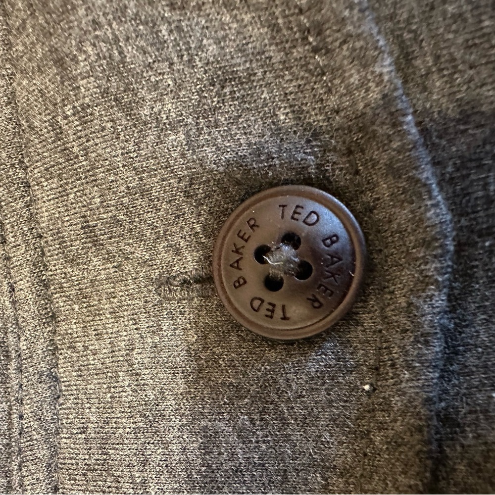 Ted Baker Quilted Gray Jacket - image 8